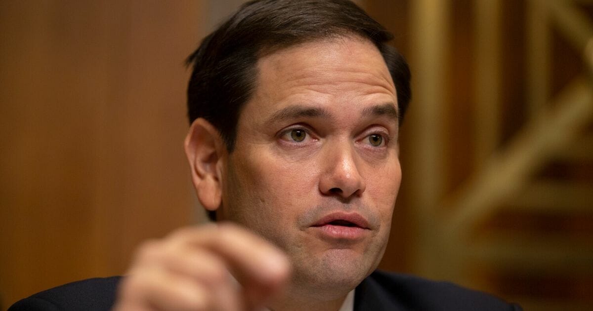 Sen. Marco Rubio (R-Florida) speaks during a Senate Foreign Relations Committee hearing on June 19, 2019, in Washington, D.C.