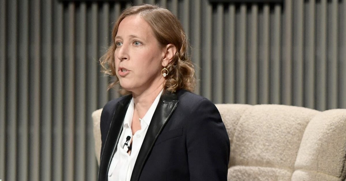 YouTube CEO Susan Wojcicki speaks onstage on Oct.15, 2018, in San Francisco, California.