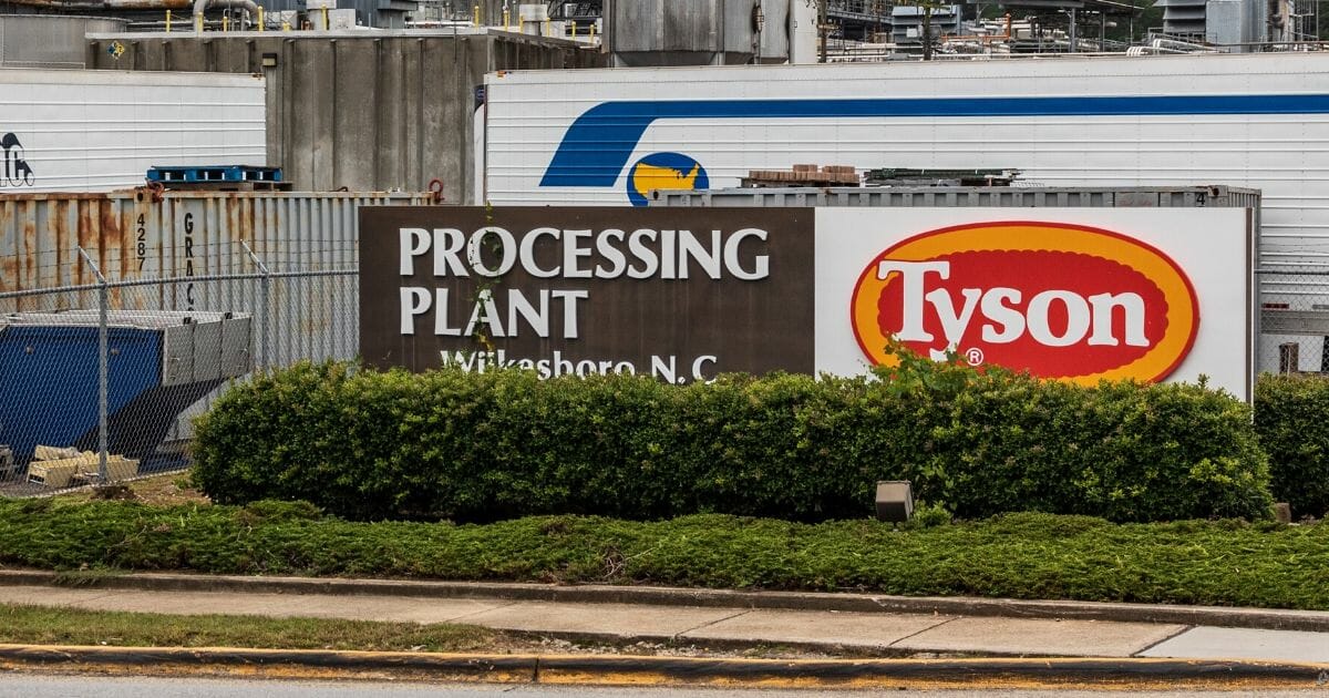 Tyson processing plant