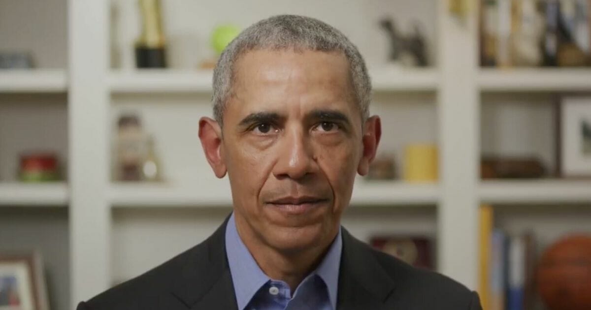 In this Twitter screen shot, former President Barack Obama endorses Democratic presidential candidate former Vice President Joe Biden during a video released on April 14, 2020.