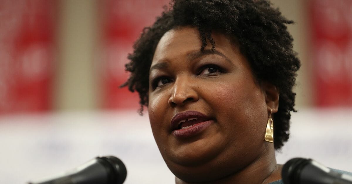 Failed Georgia gubernatorial candidate Stacey Abrams speaks during the Martin & Coretta S. King Unity Breakfast on March 1, 2020, in Selma, Alabama.