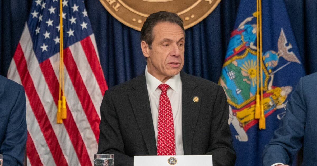New York Gov. Andrew Cuomo, pictured at a March 2 news conference.