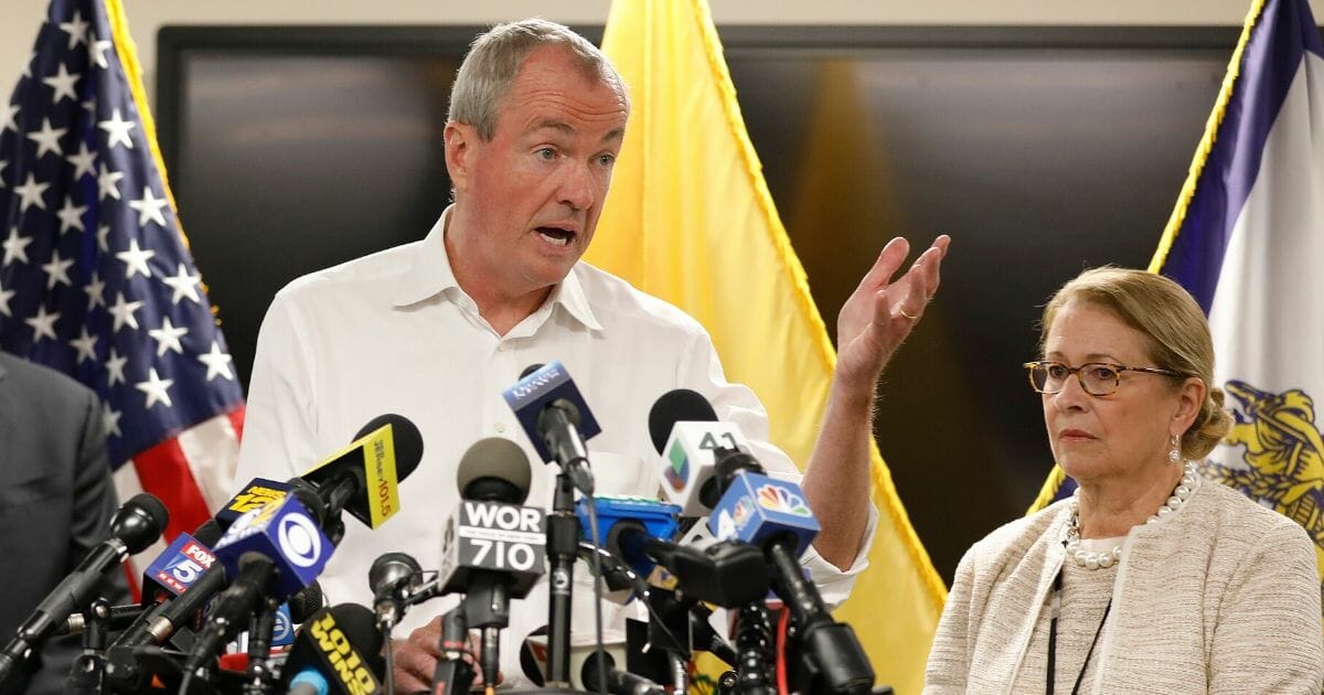 New Jersey Gov. Phil Murphy, pictured at a 2019 news conference.