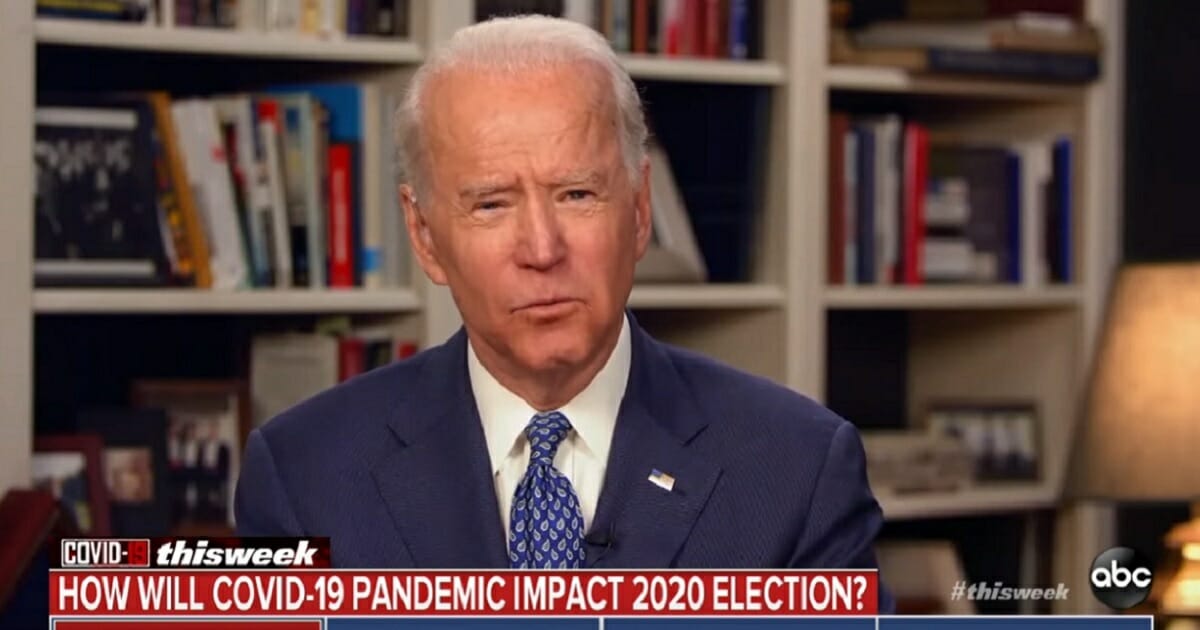 Former Vice President Joe Biden appears Sunday on ABC's "This Week."