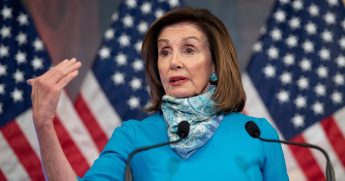 Speaker of the House Nancy Pelosi speaks about the coronavirus pandemic during her weekly news conference at the U.S. Capitol in Washington, D.C., on May 7, 2020.