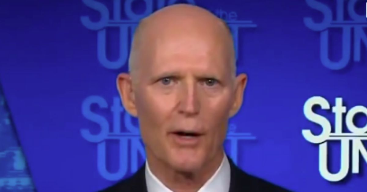 Florida Senator Rick Scott leaves no doubts about where he stands.