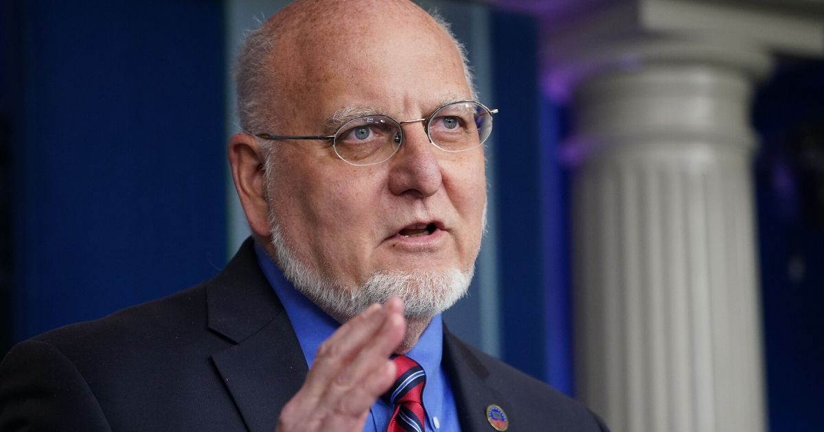 CDC Director Robert Redfield speaks during the daily briefing on the novel coronavirus in the Brady Briefing Room of the White House on April 22, 2020, in Washington, D.C.