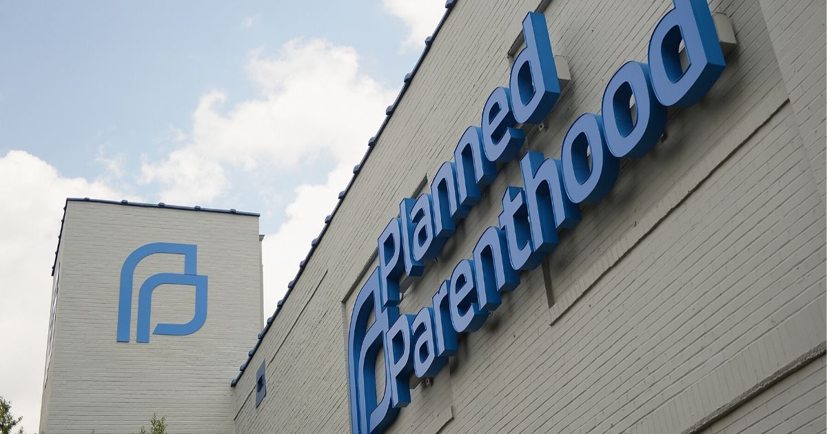The exterior of a Planned Parenthood is seen on May 28, 2019 in St Louis, Missouri.