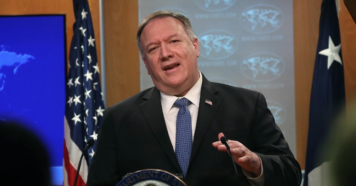 Secretary of State Mike Pompeo, pictured speaking at a Feb. 5 news conference at the State Department.