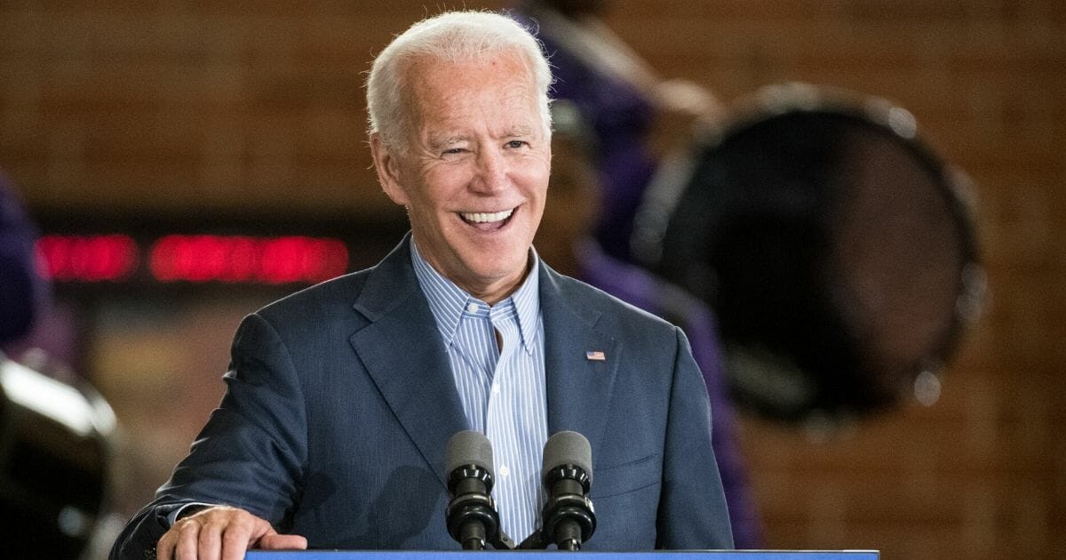 Former Vice President Joe Biden, the presumptive Democratic candidate for president, addresses a crowd in a file photo from 2019 in South Carolina.