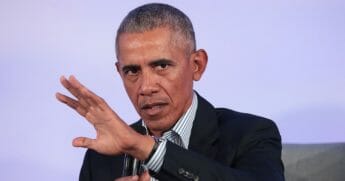 Former President Barack Obama is pictured in a file photo from October at theIllinois Institute of Technology in Chicago.