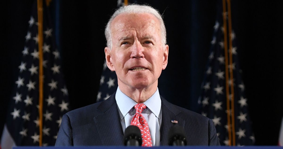 Former Vice President Joe Biden, pictured in a March file photo.