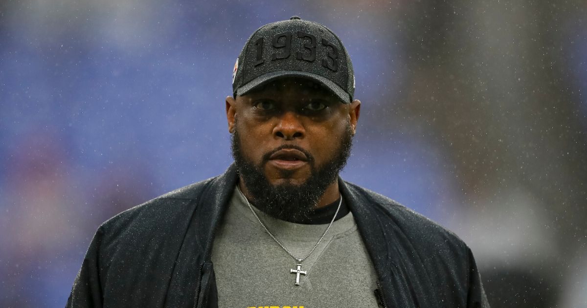 Head coach Mike Tomlin of the Pittsburgh Steelers looks on before the game against the Baltimore Ravens at M&T Bank Stadium on Dec. 29, 2019, in Baltimore.