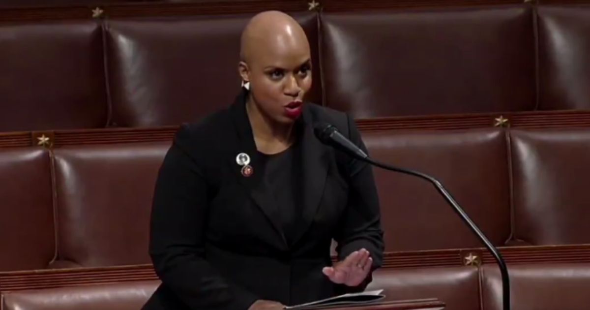 Massachusetts Rep. Ayanna Pressley called for reparations for the country’s black citizens on the House floor Thursday.