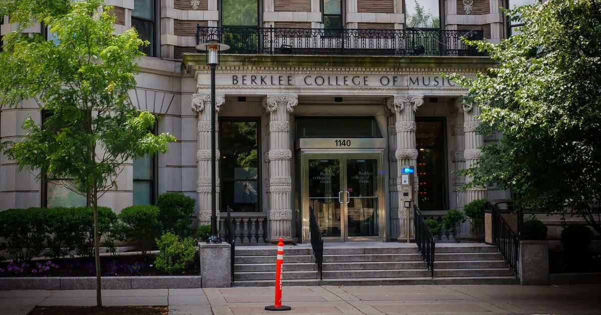Berklee College of Music in Boston is seen March 20, 2019.