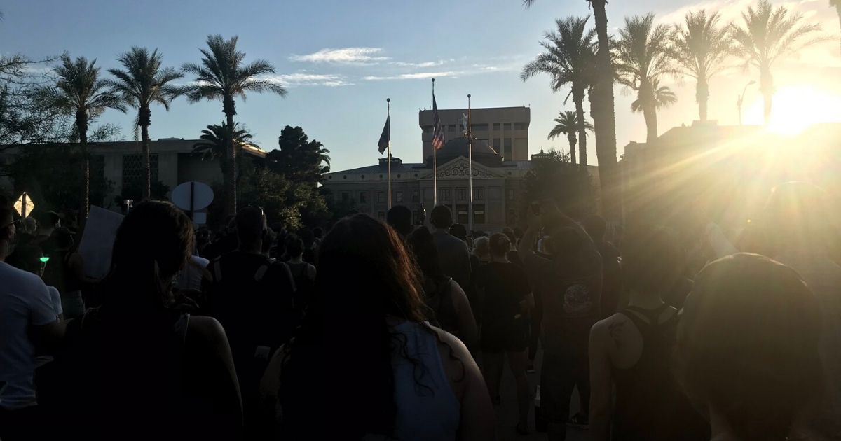 On Tuesday night, a group of nearly a thousand Christians gathered in downtown Phoenix, Arizona, in hopes of breaking through the noise to seek the mercy of God.