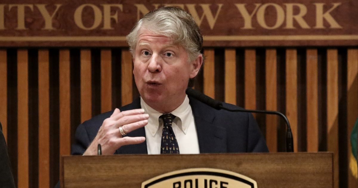 Manhattan District Attorney Cyrus Vance holds a news conference on Feb. 15, 2020, in New York City.