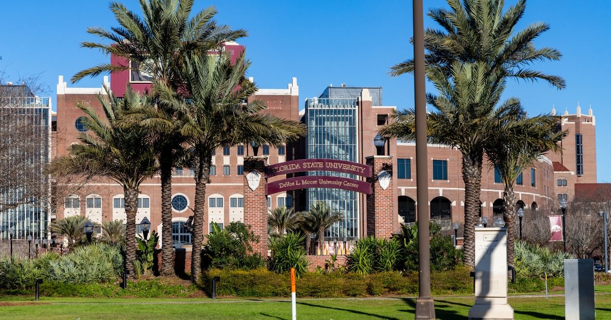 The DeVoe L. Moore University Center is seen on the Florida State University campus in Tallahassee on Feb. 15, 2020.