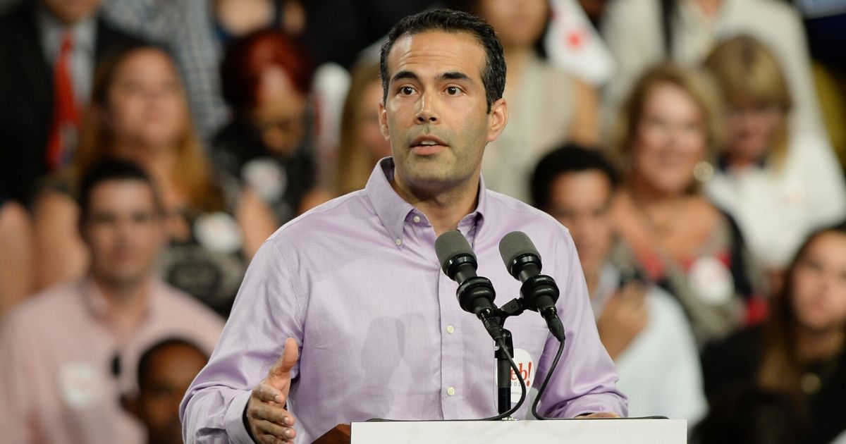 George P. Bush speaks at Miami Dade College in Miami on June 15, 2015, before his father, former Florida Gov. Jeb Bush, announced his candidacy for the 2016 Republican presidential nomination.