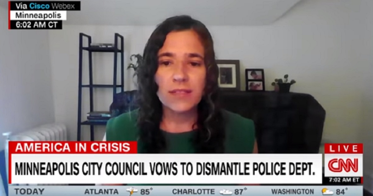 Minneapolis City Council President Lisa Bender, interviewed Monday on CNN's "New Day."
