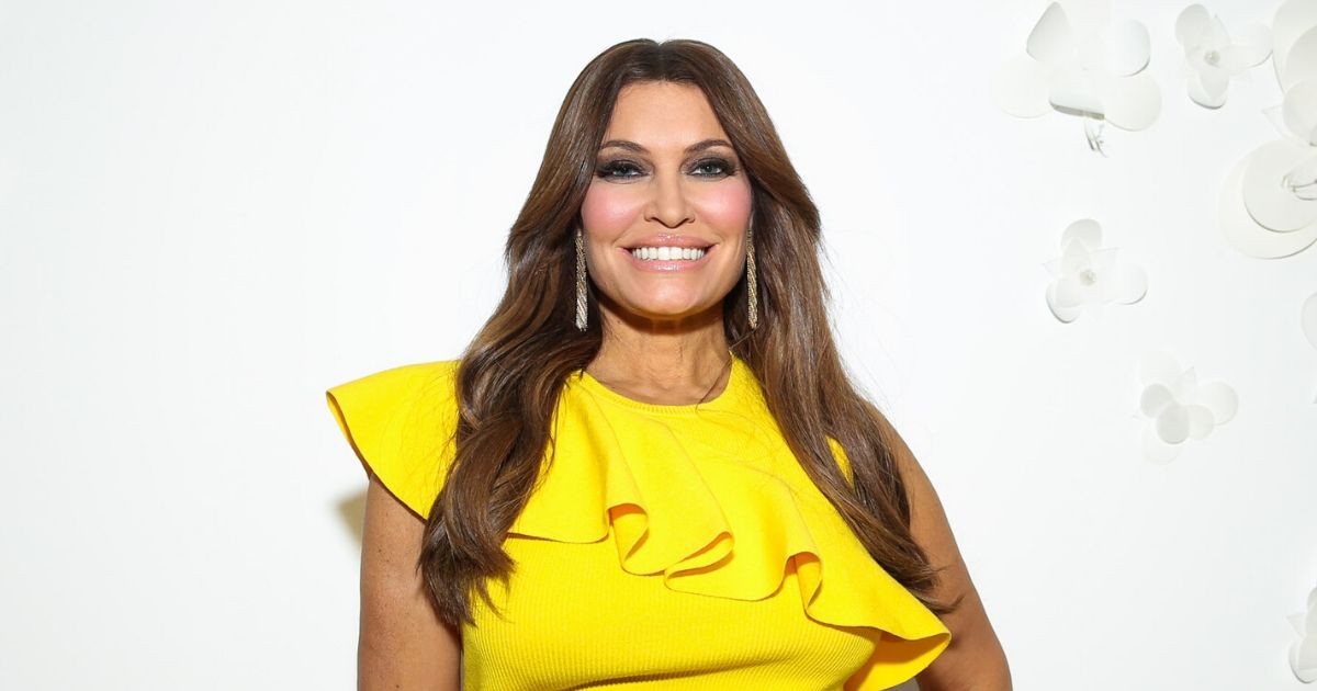 Kimberly Guilfoyle attends the Mira Zwillinger 2020 Collection during NYFW Bridal on April 11, 2019, in New York City.