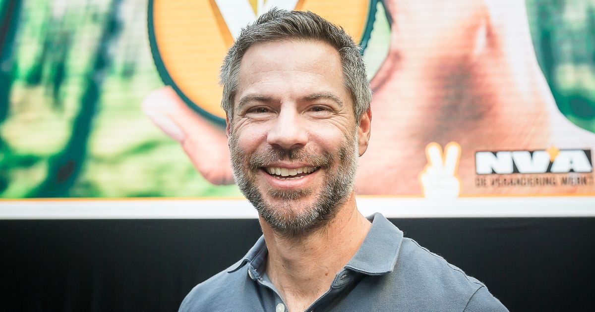 Environmentalist Michael Shellenberger at a political event in Ghent, Belgium, on Feb. 23, 2019.