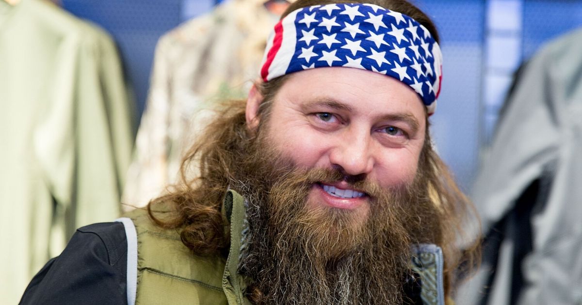 Willie Robertson, who recently chopped his long locks and adopted a sharper hairstyle, is seen above.