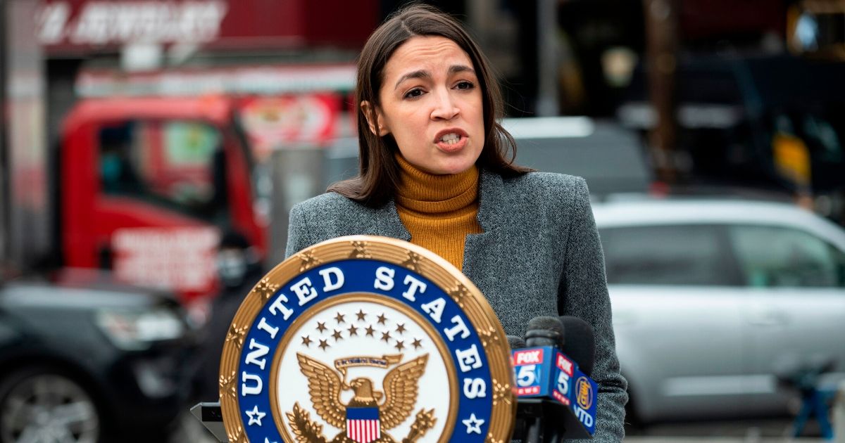 AOC says that defunding the police means defunding the police.