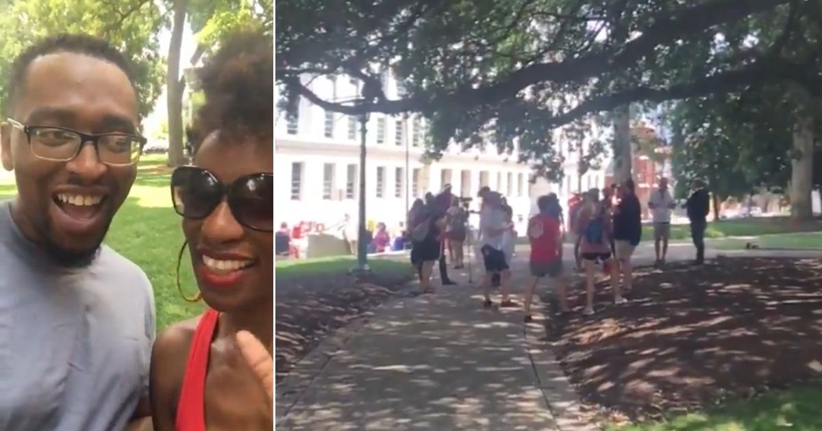 Black conservatives Benji Irby and Shemeka Michelle encounter an all-white Black Lives Matter protest in Raleigh, North Carolina.