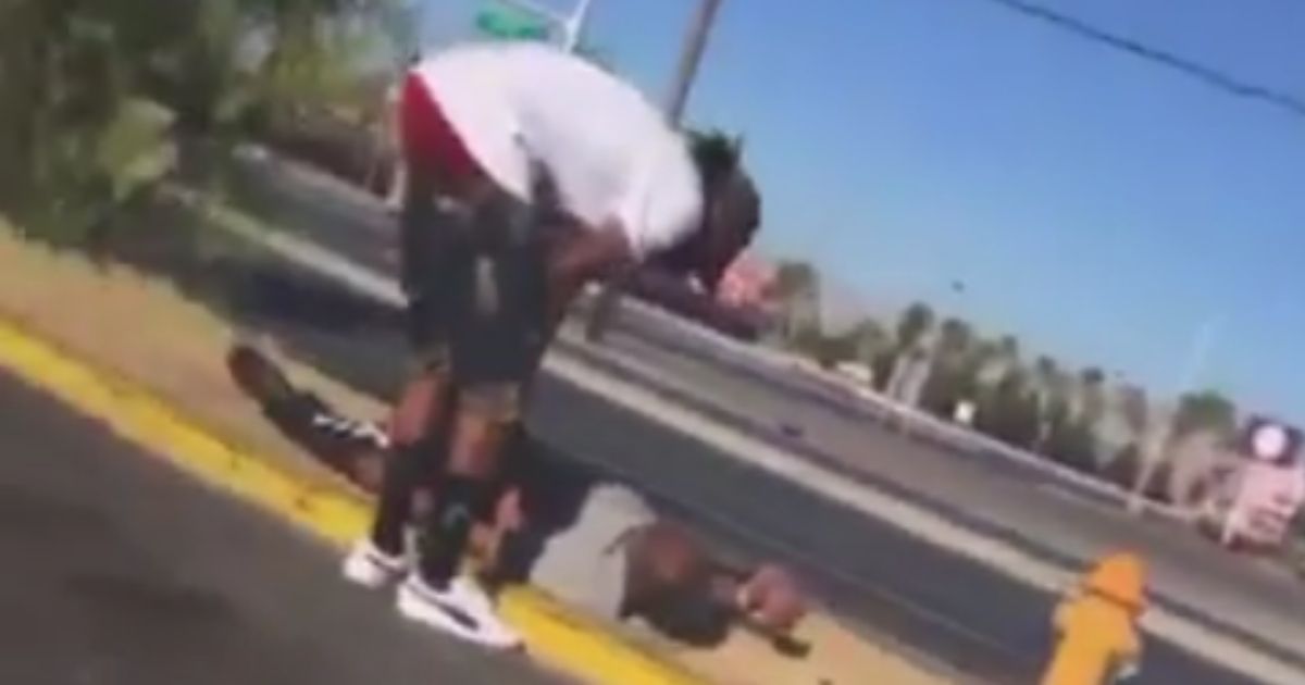 A homeless man lies dying on ground after another man offered him $6 to perform a backflip.