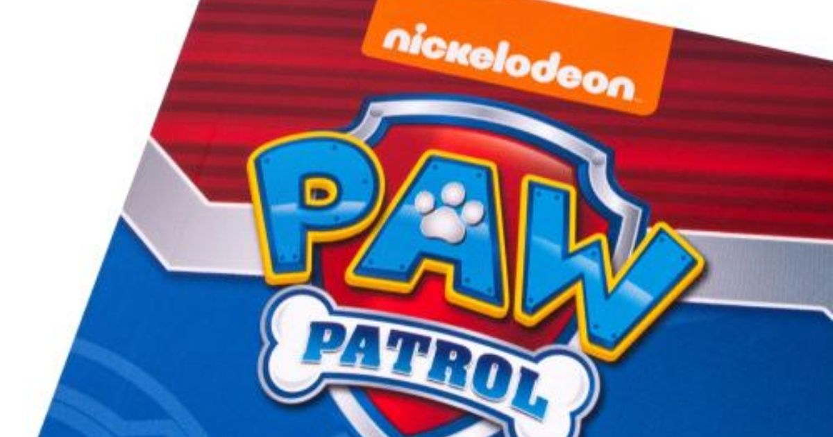 The "Paw Patrol" logo is seen in the stock image above.