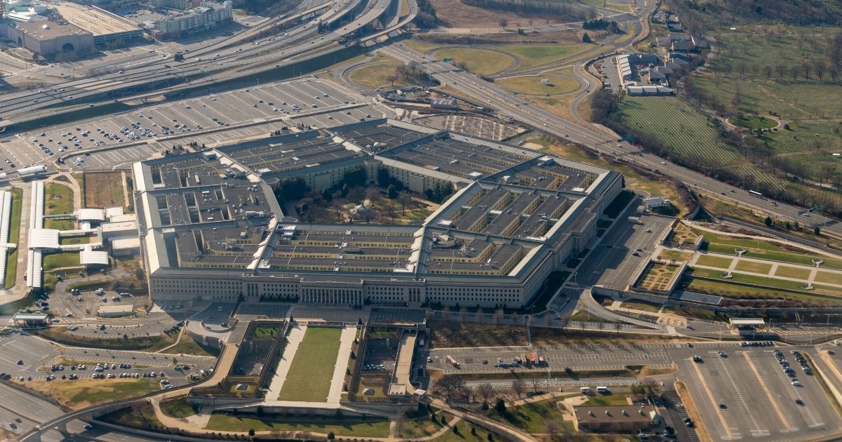 The U.S. Pentagon is seen above.