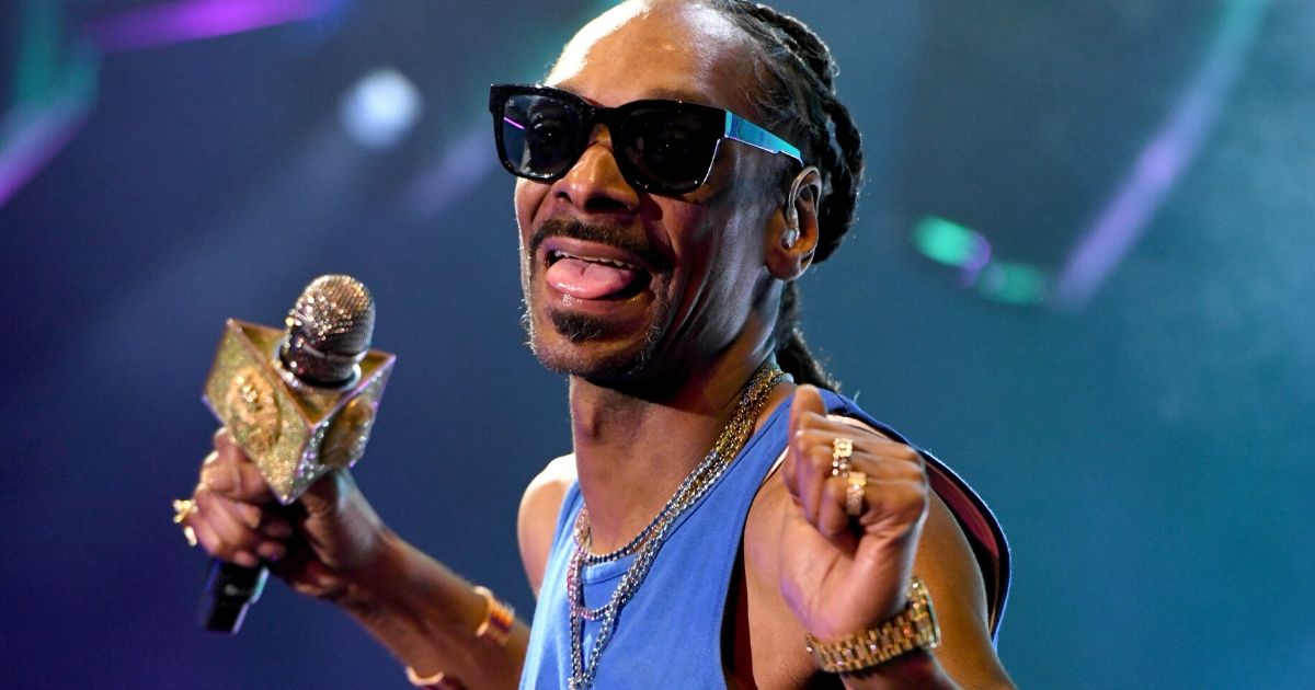Snoop Dogg performs in Virginia Beach, Virginia, on April 27, 2019.