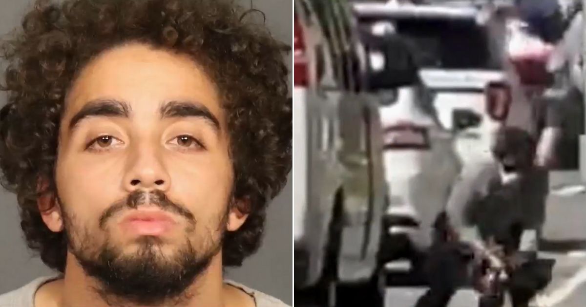 Jeremy Trapp, 24, is facing charges after he allegedly was caught on camera trying to sabotage an NYPD vehicle.