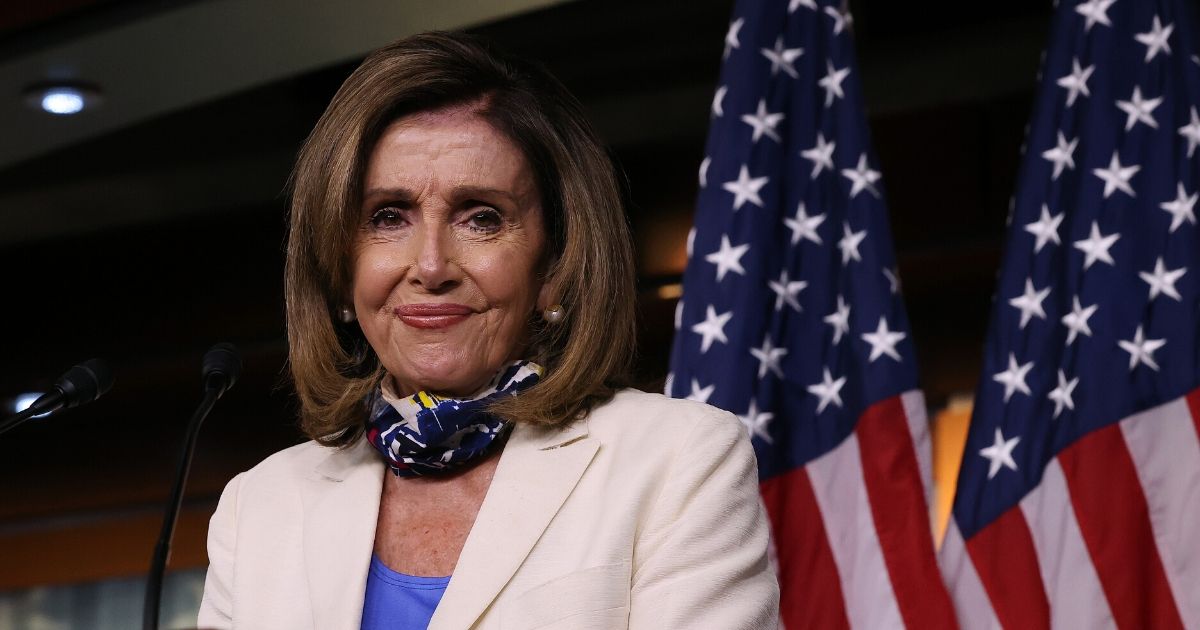 House Speaker Nancy Pelosi, pictured during a weekly news conference Thursday.