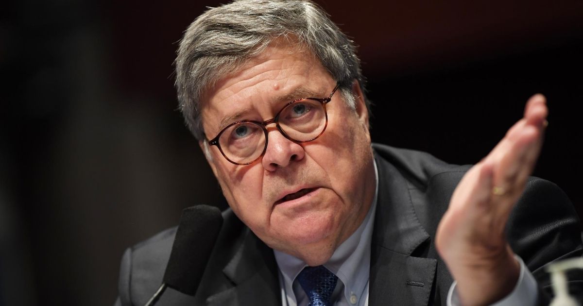 Attorney General William Barr from Tuesday's Judiciary Committee hearing.
