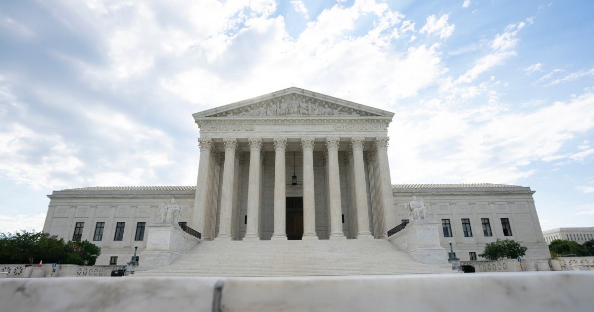 The U.S. Supreme Court building in Washington, D.C., is pictured on June 30, 2020.