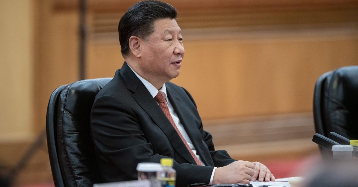Chinese President Xi Jinping during a meeting at the Great Hall of the People in Beijing on April 24, 2019.