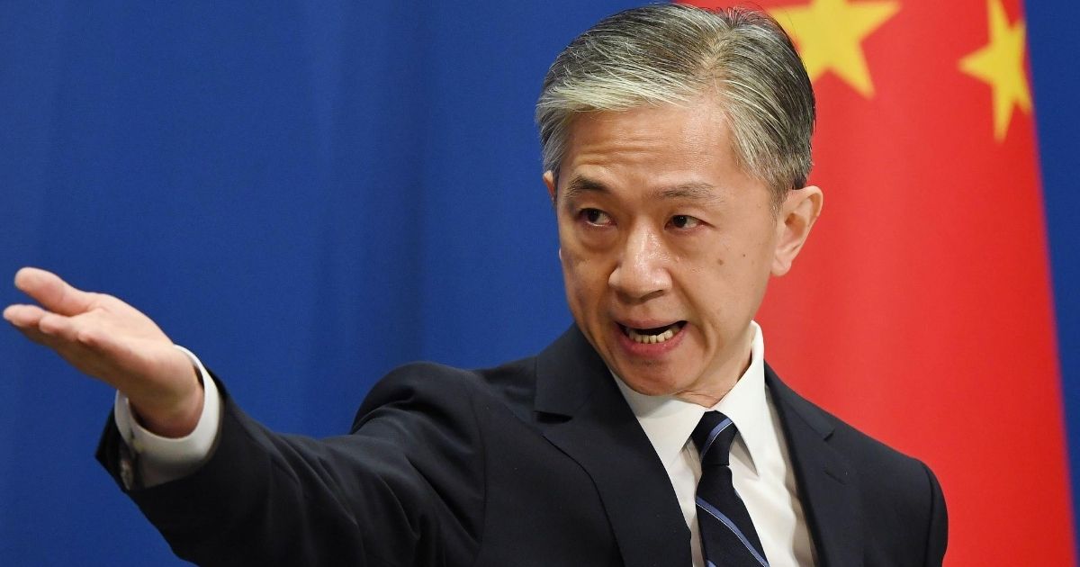 Chinese Foreign Ministry spokesman Wang Wenbin takes a question during the daily Foreign Ministry briefing in Beijing on July 24, 2020. China on July 24 ordered the US consulate in the southwestern city of Chengdu to close in retaliation for one of its consulates in the United States being shuttered.