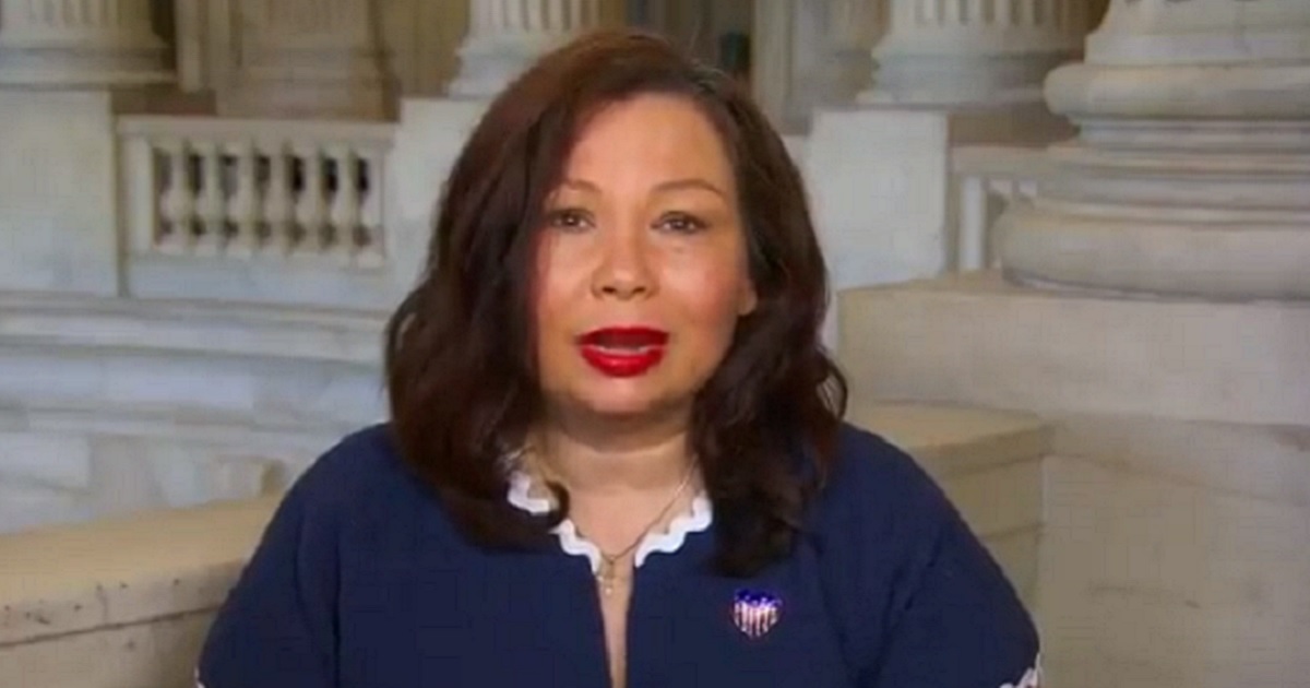 Illinois Democrat Tammy Duckworth appears in a remote interview from the Capitol on CNN's "State of the Union" on Sunday.