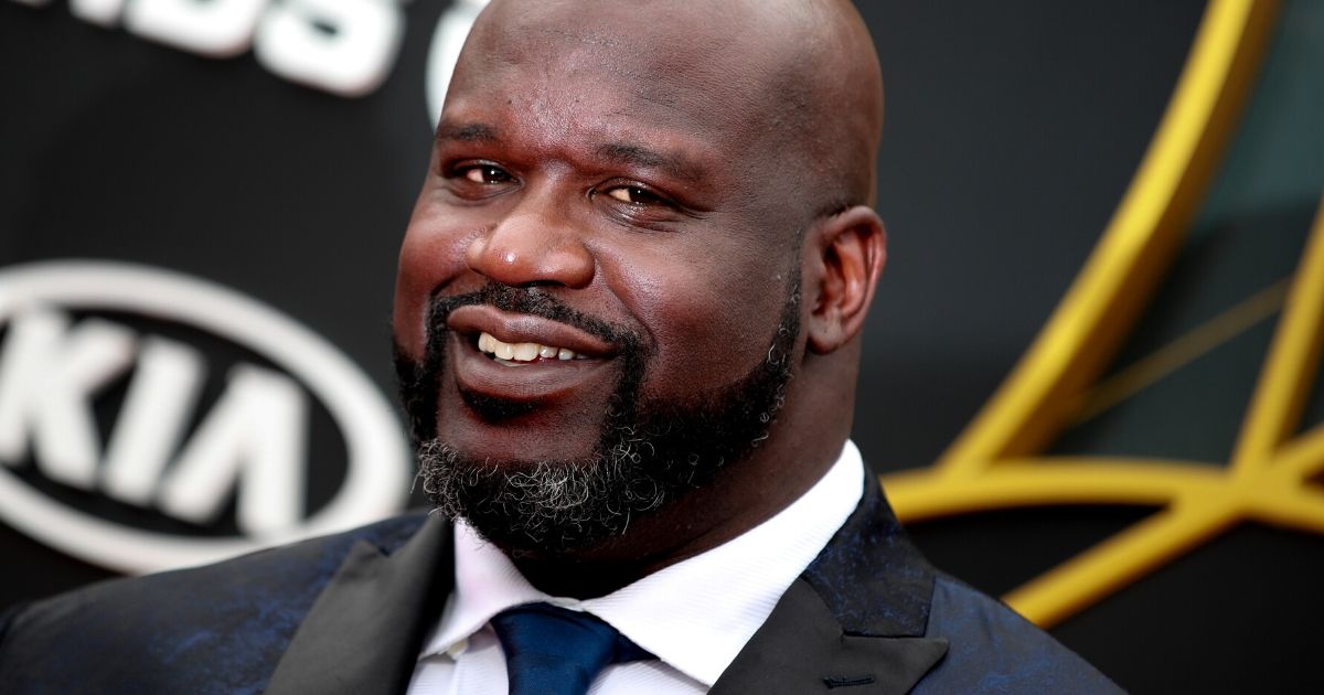 Shaquille O'Neal attends the 2019 NBA Awards at Barker Hangar on June 24, 2019, in Santa Monica, California.