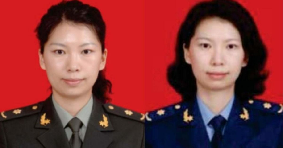 Chinese researcher Juan Tang is seen in military uniform. Tang was arrested in San Francisco on July 23, 2020, for failing to report her ties to the Chinese military in her visa application.