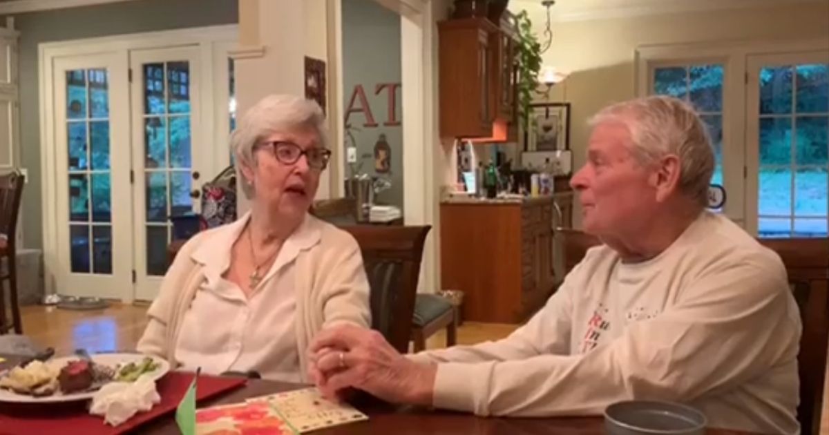 Sharon and Joe Korst celebrating their 63rd anniversary in Raleigh, North Carolina.
