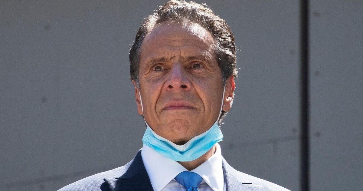 New York Gov. Andrew Cuomo attends a ceremony at St. Nicholas Greek Orthodox Church in New York City on Aug. 3, 2020.