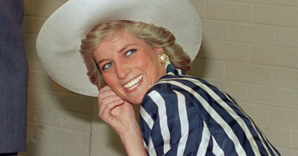 Princess Diana, whose 60th birthday would have been next year, is pictured above. Her sons are having a statue made of her that they plan to display in the Sunken Garden.