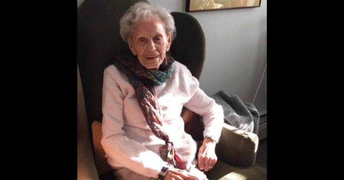 Mildred Geraldine "Gerri" Schappals, 102, has survived a once-in-a-century pandemic twice.