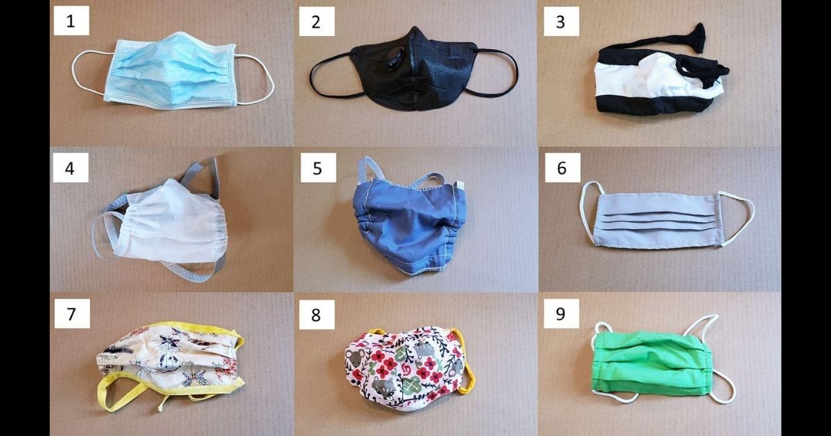 Duke University researchers tested a variety of masks on their effectiveness.