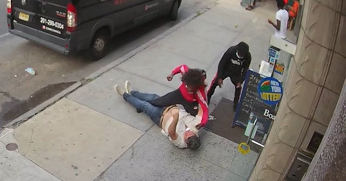 A retired New York Police Department detective is savagely beaten on a city sidewalk.