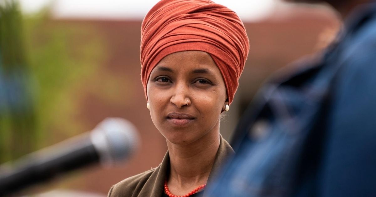 Rep. Ilhan Omar, pictured at a campaign event Wednesday.