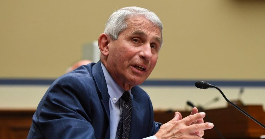 Dr. Anthony Fauci, the director of the National Institute of Allergy and Infectious Diseases, speaks during a House Select Subcommittee on the Coronavirus Crisis hearing on July 31, 2020, on Capitol Hill in Washington, D.C.